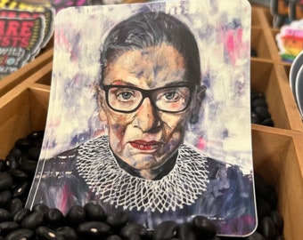 7,5 cm x 9,5 cm Ruth Bader Ginsburg RBG-klistermärke