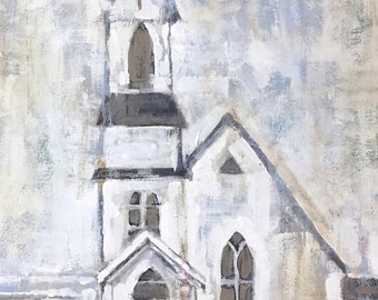 Fine Art Print - Church - 8"x10" on Deep Matte Paper