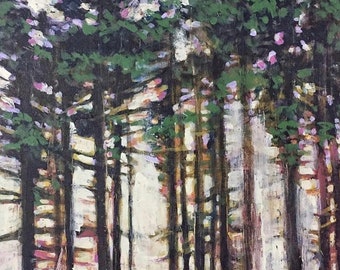 Fine Art Print - Trees at Balsam - 8"x10" on Deep Matte Paper