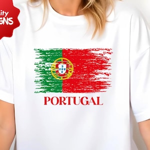 Portugal Flag PNG: Patriotic Portuguese Graphic for T-Shirts (Digital Download)