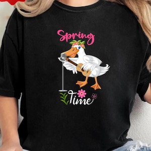 Spring Time PNG, Floral Digital Download, Cute Sublimation Design, DIY T-Shirt Print, Seasonal Craft Clipart, Spring Decor Artwork