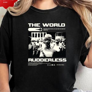 Die Welt PNG Grafik, kraftvolles, von der Erde inspiriertes T-Shirt-Design, globale Einheitskunst für Cricut- & DIY-Projekte, Planetenliebe digitaler Download