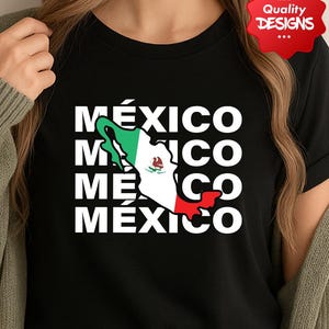 Mexico Map PNG Graphic, Mexican Root T-Shirt Design, Digital Download for Sublimation, Mexico Country Outline PNG, Patriotic Mexican Map Art