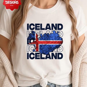 Mapa de Islandia PNG, diseño de camiseta con silueta de país nórdico, imágenes prediseñadas de viaje a Islandia, gráfico del orgullo de Islandia, descarga digital para Cricut