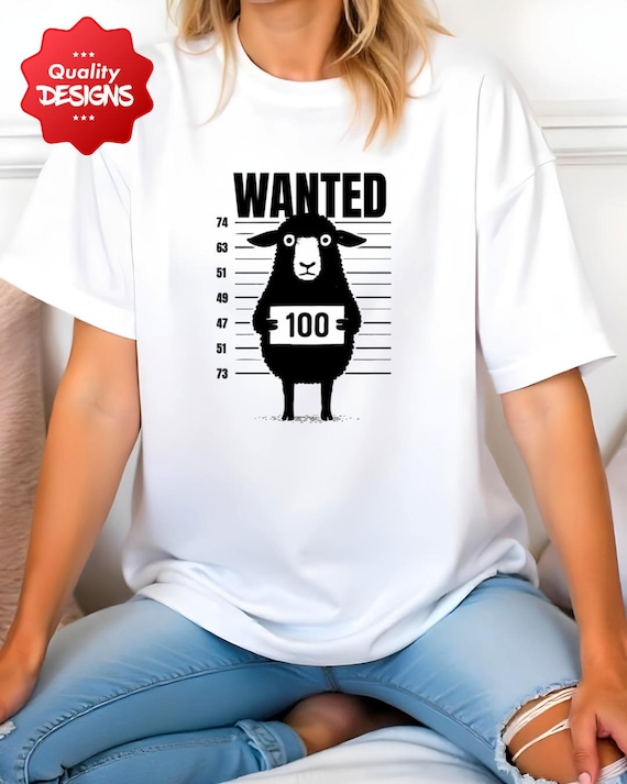 Lost Sheep PNG, Funny Sheep Sublimation Design, Farm Animal Clipart, Digital Download, Cute Sheep Graphic for T-Shirts & Crafts