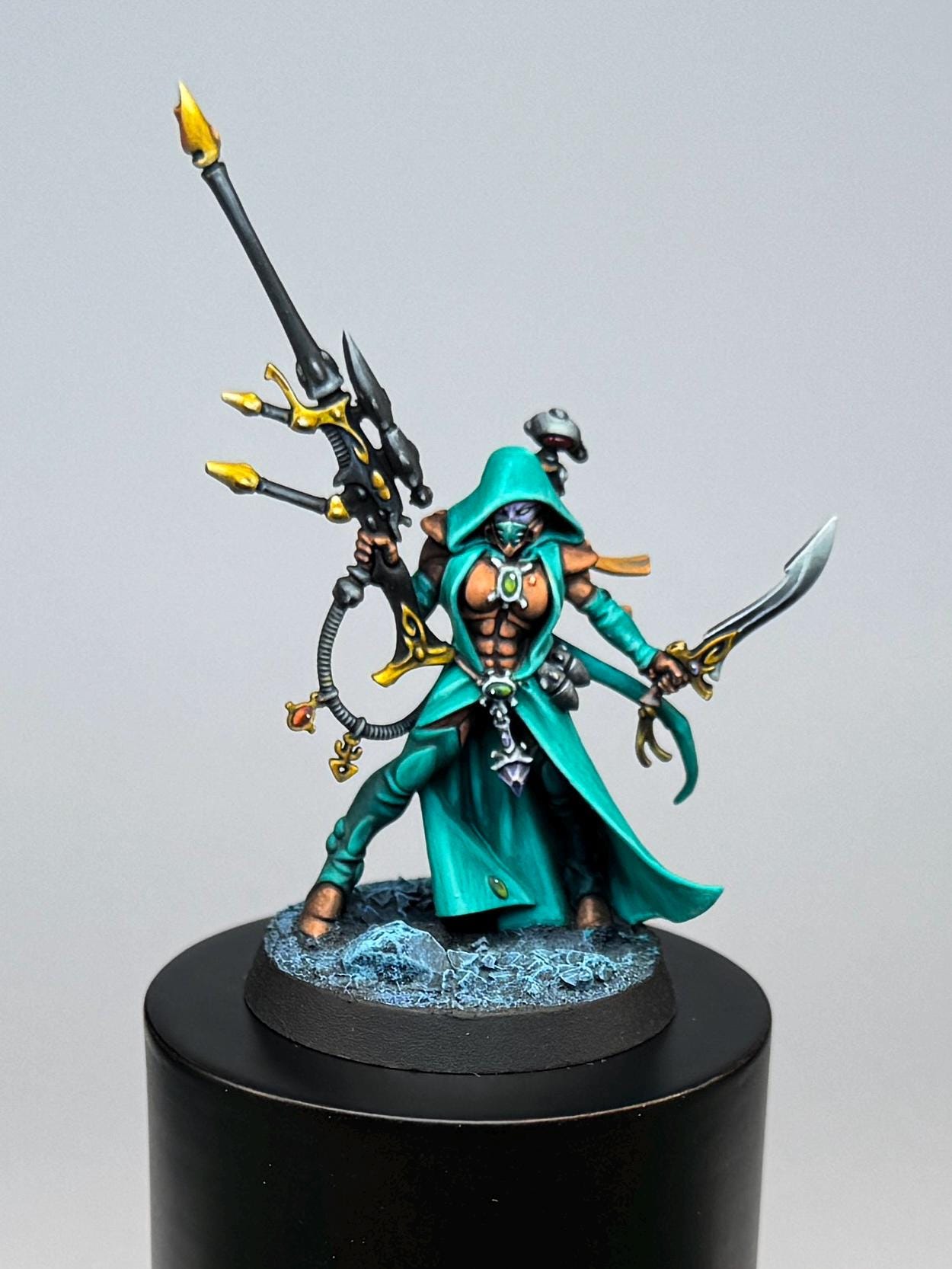 Vend Hornets Eldar - 2 Figurines Warhammer 40K Games Workshop, Montées Et Peintes