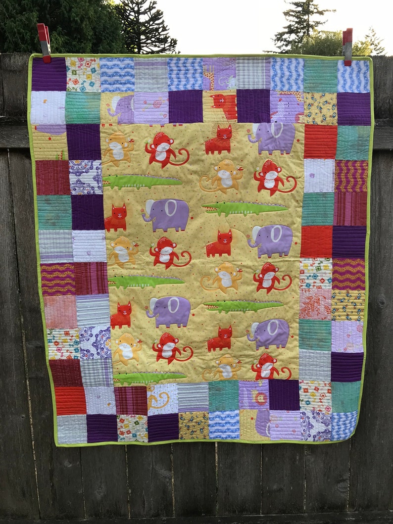 Sweet Safari Charm Quilt