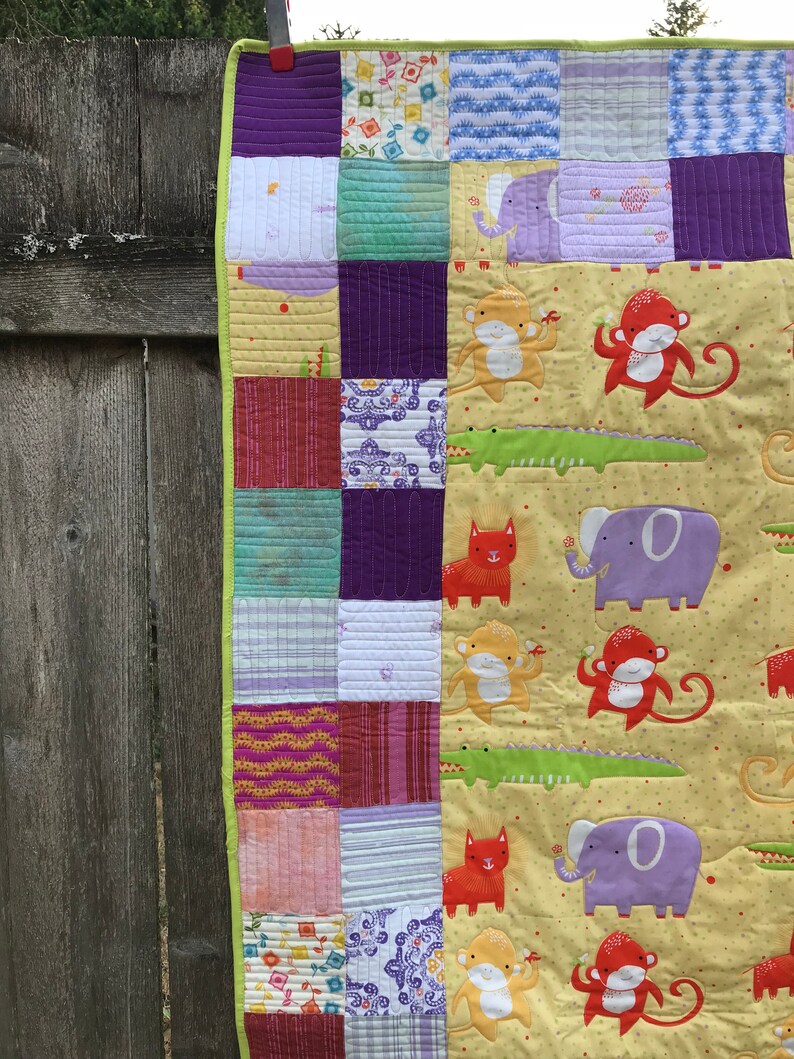 Sweet Safari Charm Quilt