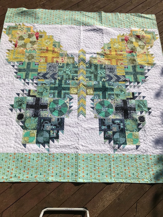 Tula Pink Butterfly Quilt