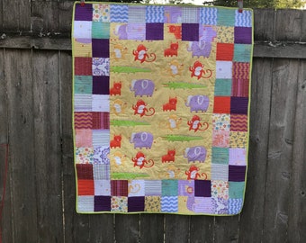 Sweet Safari Charm Quilt