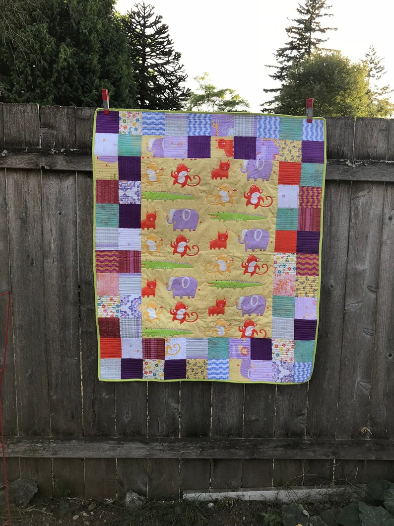 Sweet Safari Charm Quilt