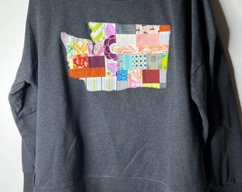 Sudadera de polar modificada - WASHINGTON PROUD - L