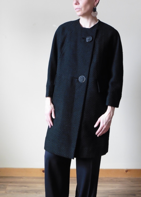50s Heavy Wool Coat
