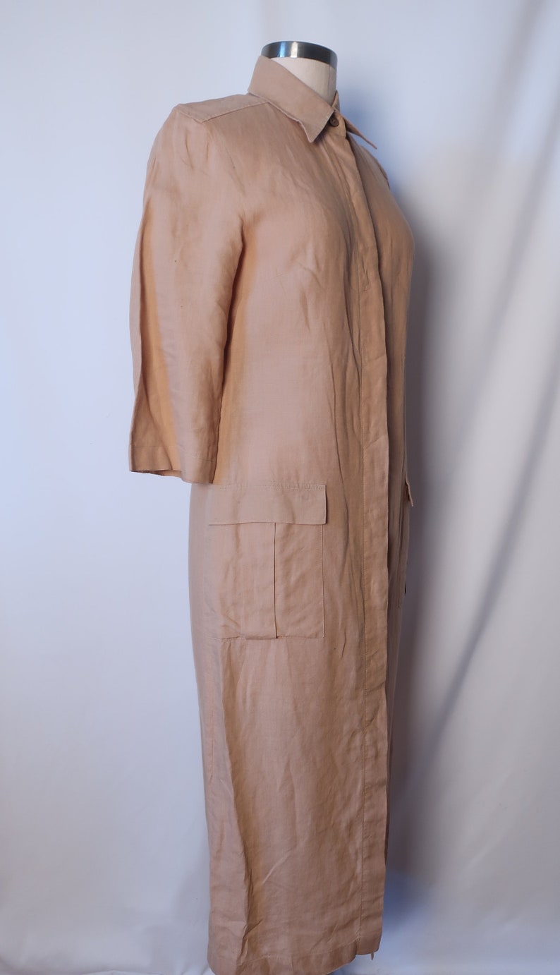 Max Mara Linen Shirt Dress