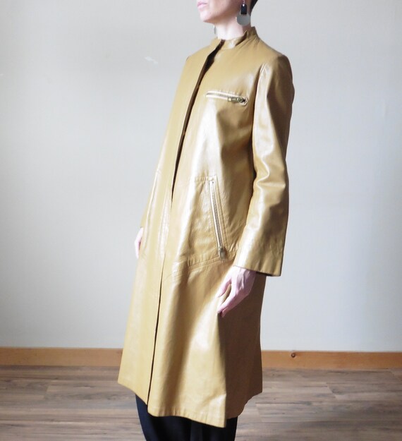 Bonnie Cashin Leather Coat