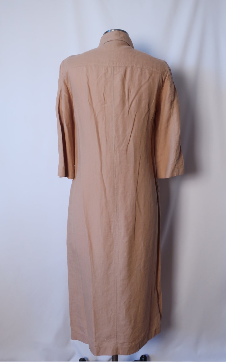Max Mara Linen Shirt Dress