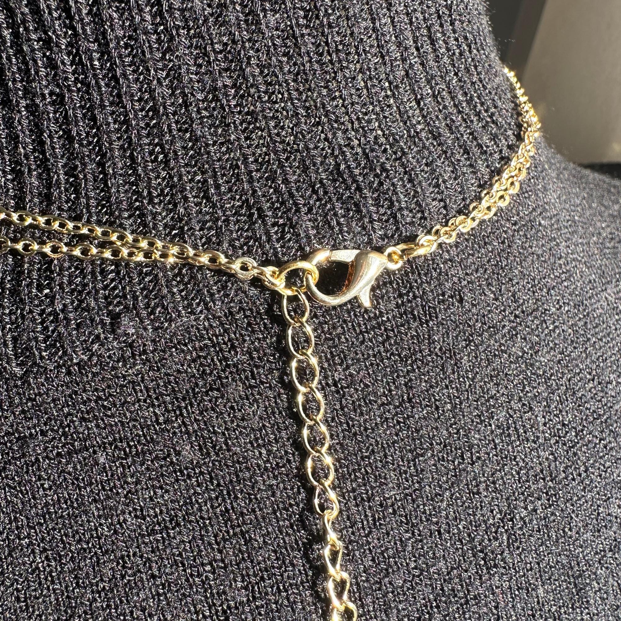 Dainty gold stainless steel belly body chain for festivals, waterproof and adjustable torso wear