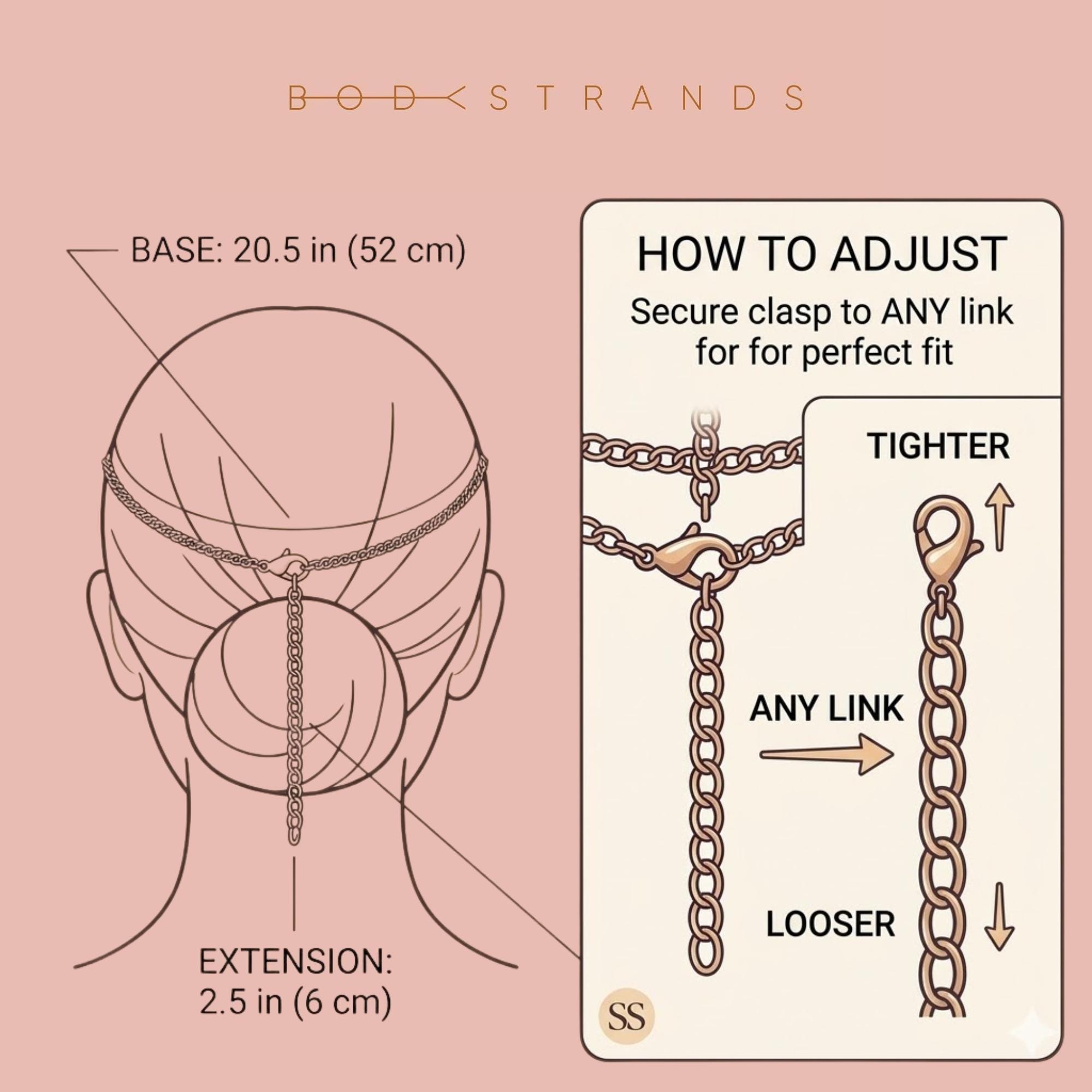 Delicate gold-tone stainless steel bridal forehead chain draped across hairline for romantic wedding headpiece styling