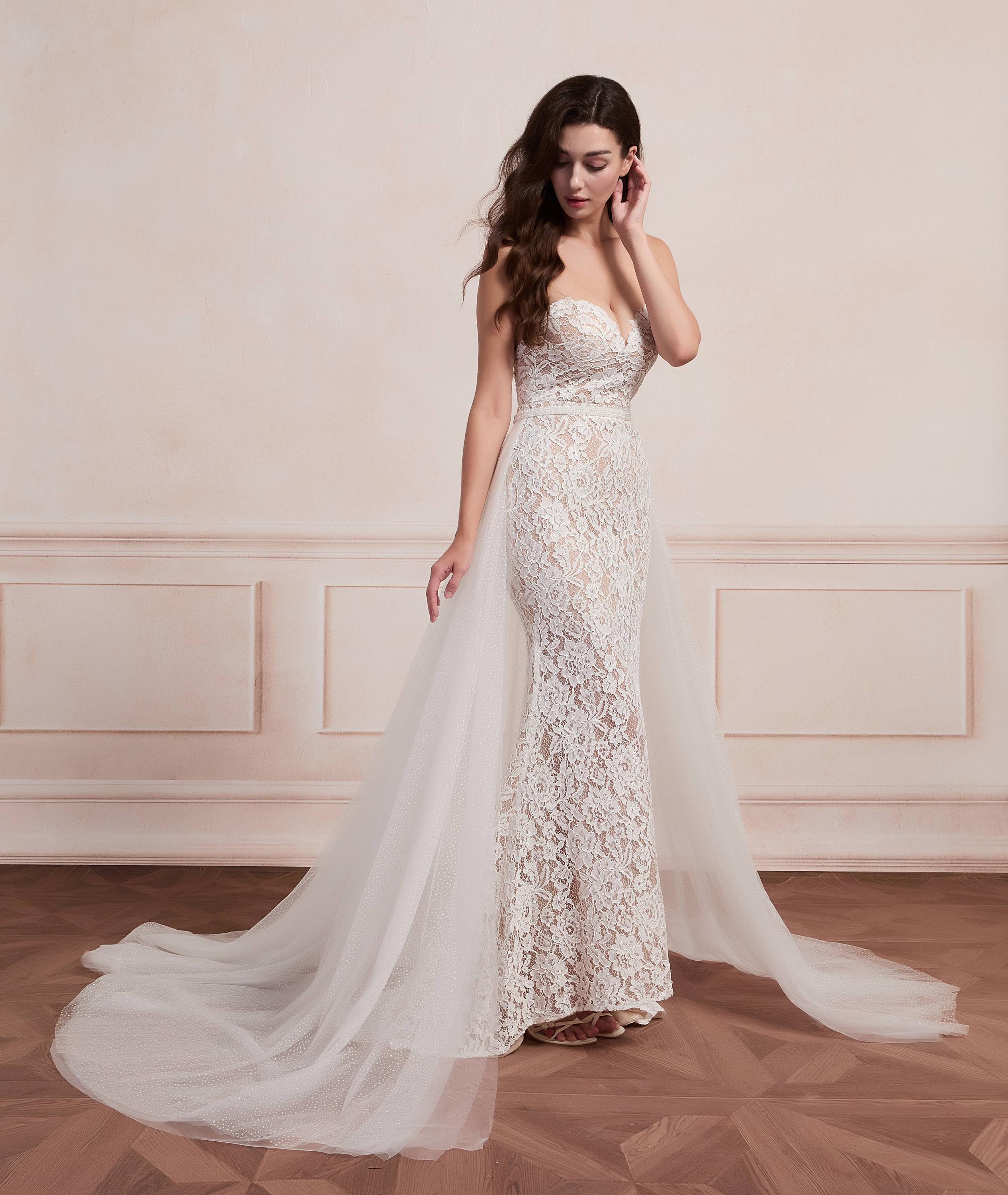 slim fit mermaid wedding dress Desiree Frill Fit & Flare Dress, Teal – Jolie Moi Retail main image 0