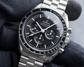 vintage Omega Speedmaster Professional Moonwatch 42mm, Gift, watch for men
