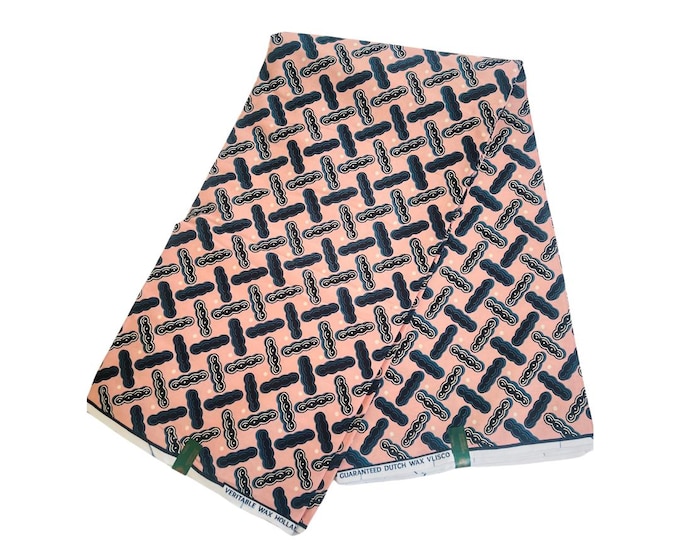Pink Veritable Wax Hollandais Vlisco