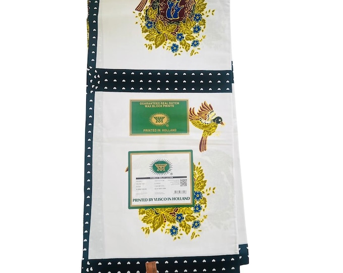 White Veritable Wax Hollandais Vlisco