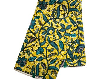 Green Veritable Wax Hollandais Vlisco