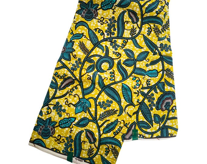 Green Veritable Wax Hollandais Vlisco