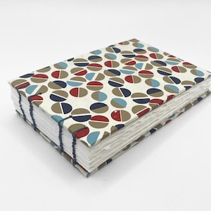 Mini Album fatto a mano per Acquerello, taccuino formato mini paesaggio rilegato a mano