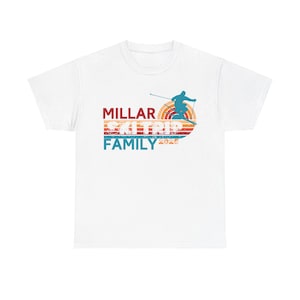 Personalized Family Ski Trip T-Shirt: Mountain Holiday Apparel