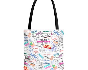 RuPaul's Drag Race Quote Tote Bag: LGBTQIA+ Fan Gift