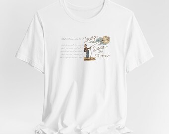George Lassos the Moon T-Shirt - Retro Vintage Illustration