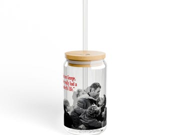 Newman Seinfeld "You See Anything" Quote Sipper Glass, 16oz