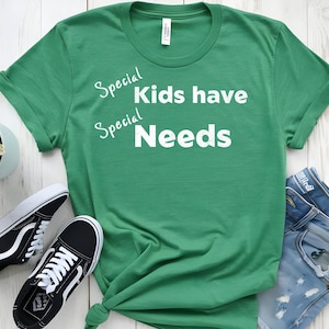 Special Needs Kids Tee: Soft Cotton Shirt for Parents