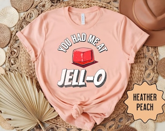 Camiseta divertida da JELL-O: Camiseta para amantes de sobremesas e gastronomia