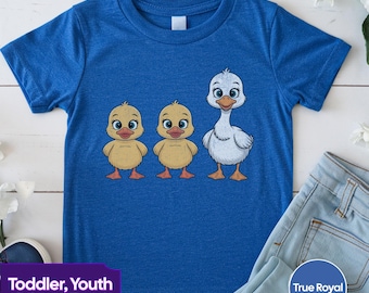 Duck Duck Goose grafisch T-shirt: speelshirt voor kinderen