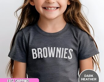 Brownies Toddler Tee: Funny Foodie Dessert Shirt