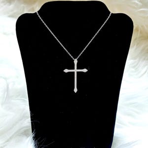 Cross Necklace Sterling Silver