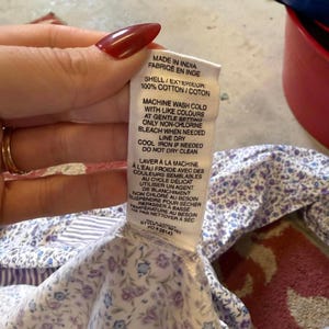 Camisa con botones Avec Les Filles Rayas, Estampado floral Marca Anthropologie imagen 7
