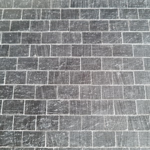 Dolls house roof tiles, dollhouse roof shingles, 1:12th scale miniature roofing tiles for dollshouses, DIY miniature tiles for model roof