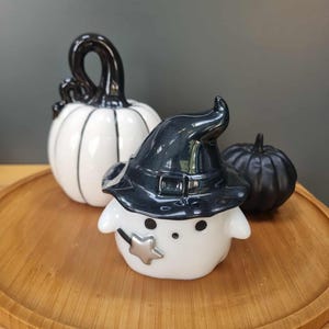 Halloween spökhäxor hattkruka