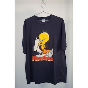 Camiseta vintage de Tweety Bird Fearless de Velva Sheen, azul marino, talla XXL