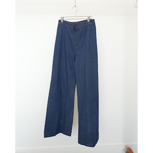 Vintage 70s Levi&#39;s For Me Orange Tab Wide Leg Denim Jeans W29 Women&#39;s