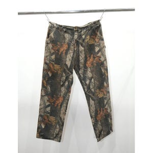 Vintage Carhartt B158 CMO Realtree Camo Dungaree Fit Pants W40 Men's
