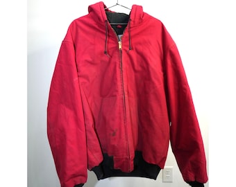 Carhartt J97 Crimson Detroit Work Jacket - Etsy Canada Carhartt J97 Crimson Detroit Work Jacket - Etsy Canada