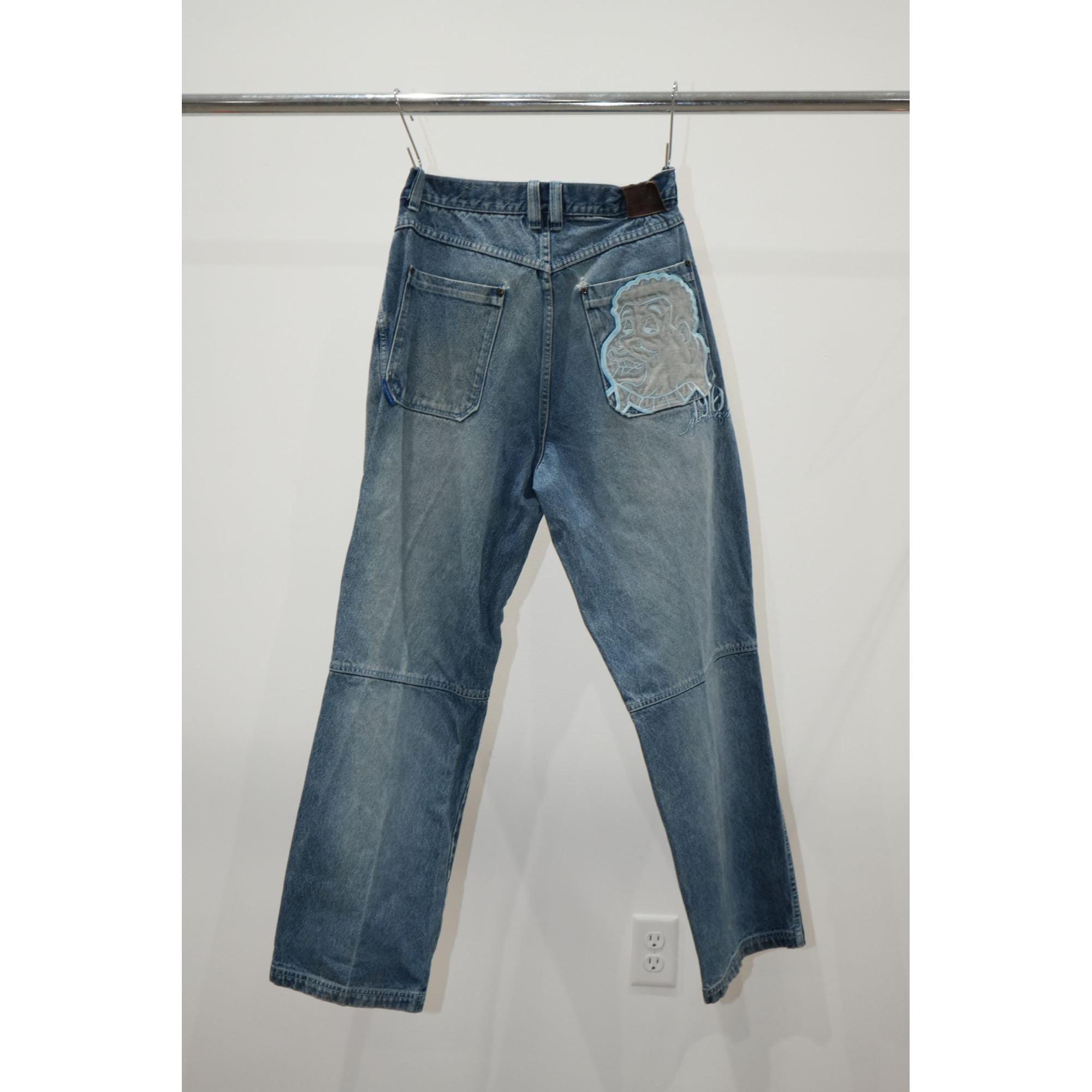 Platinum Fubu Fat Albert Denim - Etsy Platinum Fubu Fat Albert Denim - Etsy