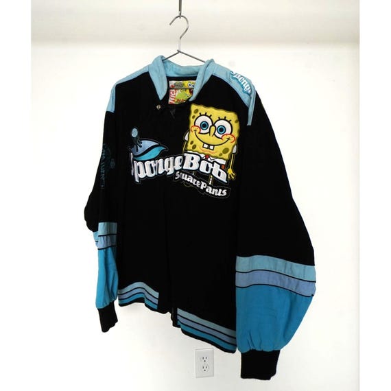 スポンジボブ レーシング ジャケット jh design spongebob JH Design Sponge Bob スポンジボブ レーシングジャケット