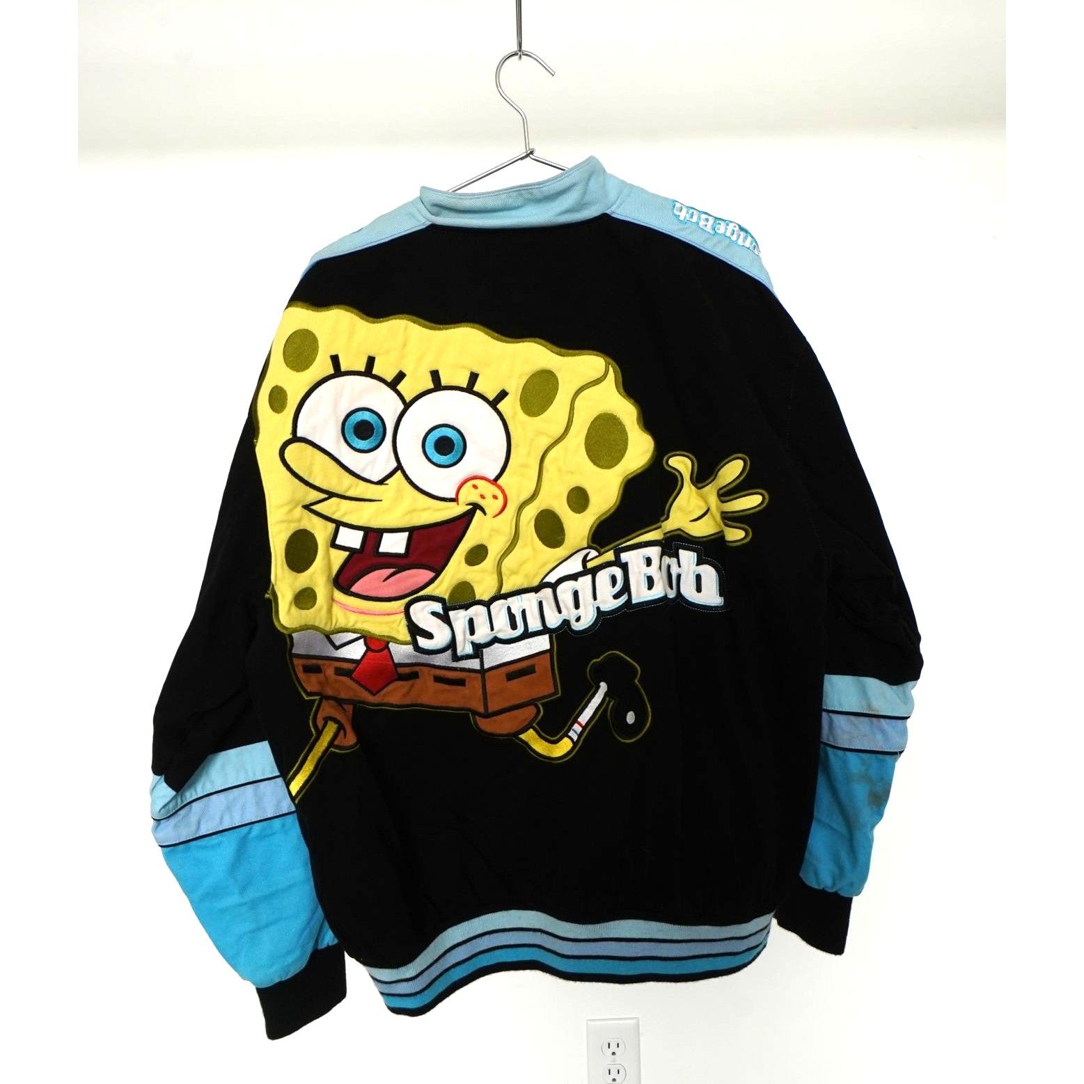 jh design スポンジボブ レーシングジャケット 2XL JH Design Nickelodeon Spongebob Jacket Mens 2XL Jeff
