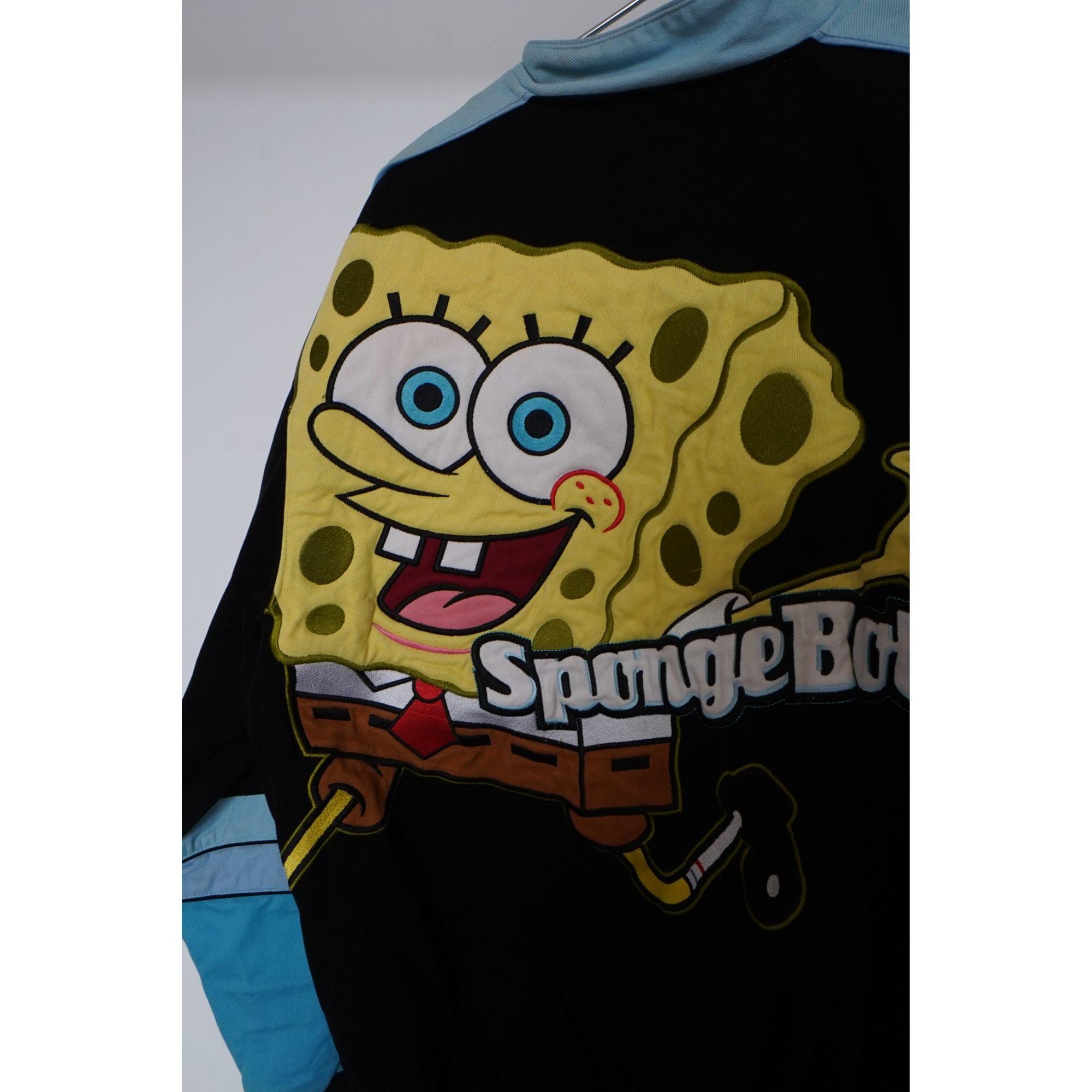 Vintage JH Design Spongebob Squarepants Embroidered NASCAR