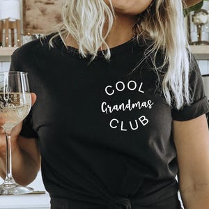 Cool Grandmas Club Shirt, Mother&#39;s Day Shirt, Best Grandma Shirt, Cool Grandma Shirt, Nana Shirt, Gift from Grandkids